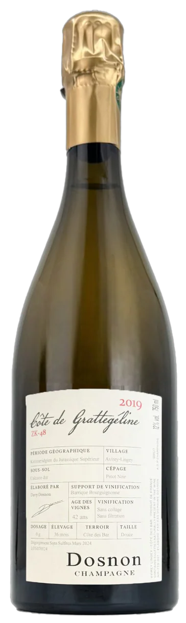 Dosnon - Cote de Grattegeline 2019 - Pinot Noir, Zero Dosage - #158-19